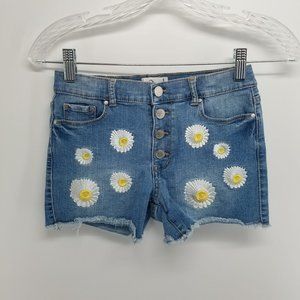 Jordache denim girls jean shorts size 10